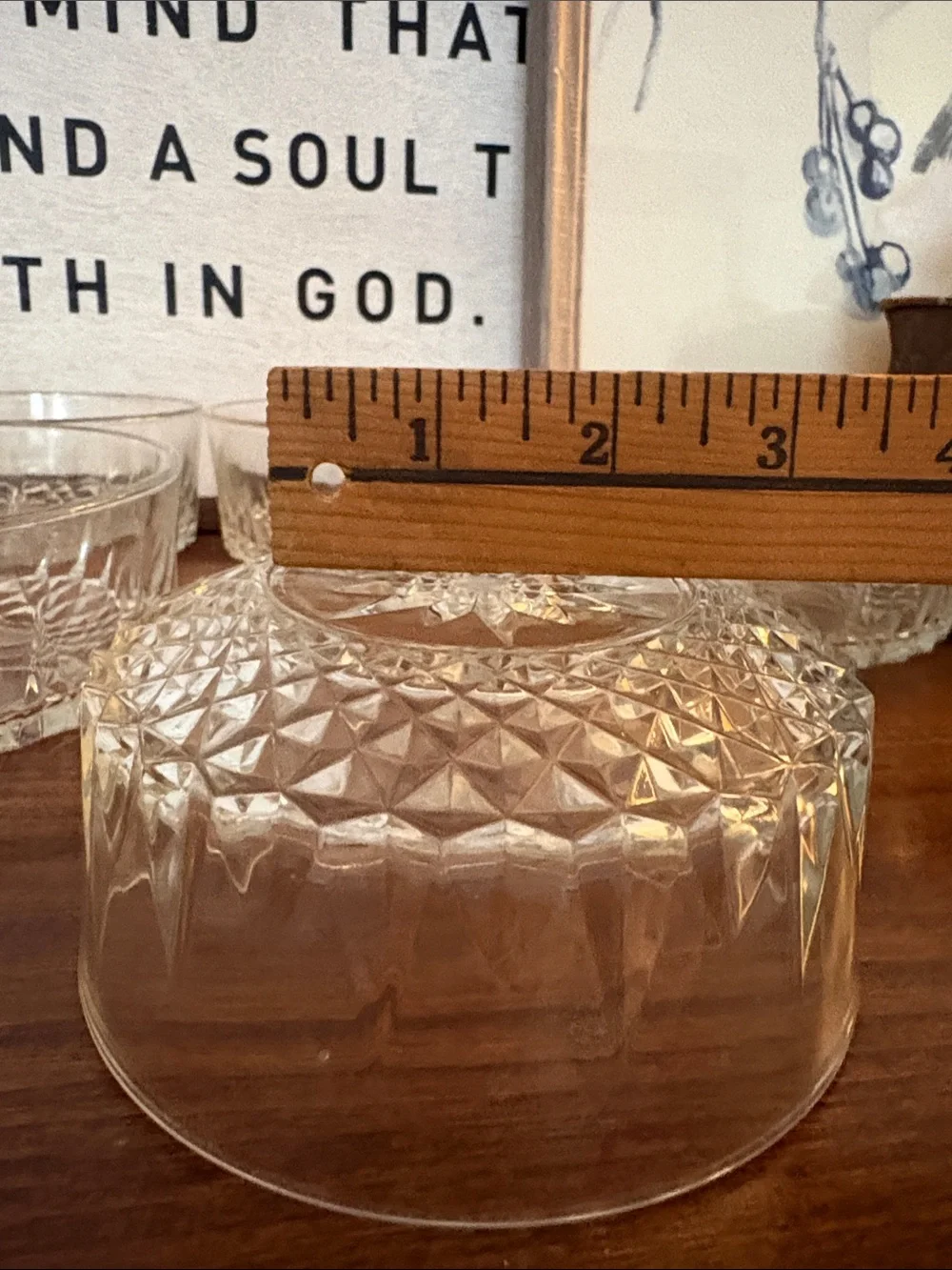 (8) VTG ARCOROC France Starburst Star Cut Dessert Fruit Bowls Glass Crystal
